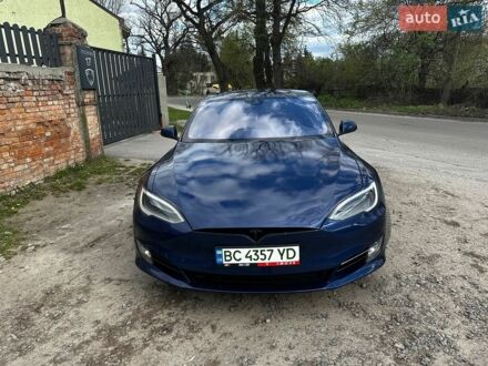 Синий Тесла Модель С, объемом двигателя 0 л и пробегом 249 тыс. км за 12700 $, фото 1 на Automoto.ua