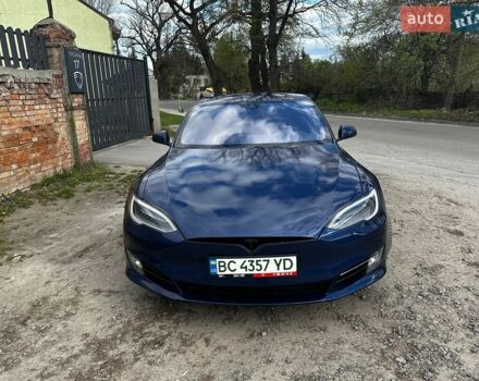 Синій Тесла Модель С, об'ємом двигуна 0 л та пробігом 249 тис. км за 12700 $, фото 1 на Automoto.ua