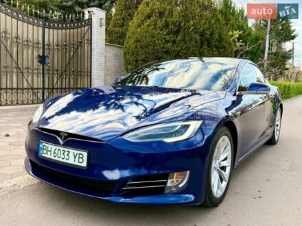 Синий Тесла Модель С, объемом двигателя 0 л и пробегом 153 тыс. км за 17800 $, фото 1 на Automoto.ua