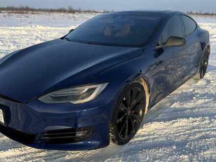 Синій Тесла Модель С, об'ємом двигуна 0 л та пробігом 150 тис. км за 23000 $, фото 1 на Automoto.ua