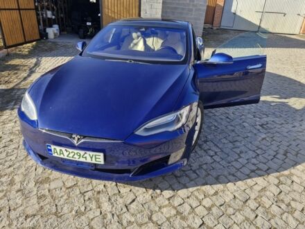 Синий Тесла Модель С, объемом двигателя 0 л и пробегом 210 тыс. км за 14900 $, фото 1 на Automoto.ua