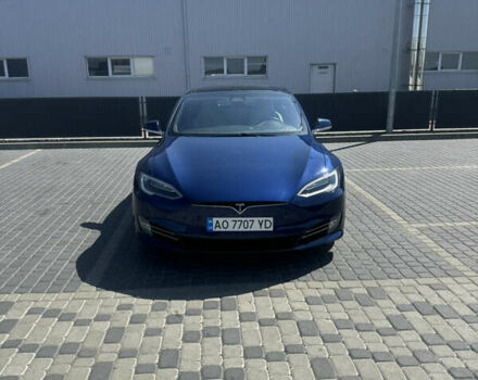 Синий Тесла Модель С, объемом двигателя 0 л и пробегом 290 тыс. км за 19500 $, фото 1 на Automoto.ua