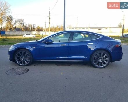 Синій Тесла Модель С, об'ємом двигуна 0 л та пробігом 95 тис. км за 15750 $, фото 1 на Automoto.ua