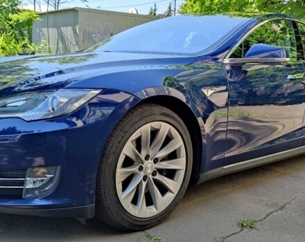 Синий Тесла Модель С, объемом двигателя 0 л и пробегом 200 тыс. км за 14000 $, фото 1 на Automoto.ua