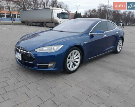 Синій Тесла Модель С, об'ємом двигуна 0 л та пробігом 184 тис. км за 15200 $, фото 1 на Automoto.ua