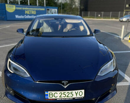 Синій Тесла Модель С, об'ємом двигуна 0 л та пробігом 68 тис. км за 24200 $, фото 1 на Automoto.ua