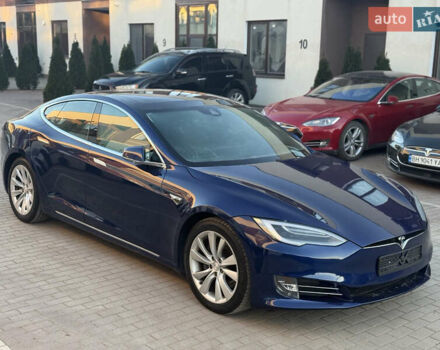 Синий Тесла Модель С, объемом двигателя 0 л и пробегом 150 тыс. км за 18500 $, фото 1 на Automoto.ua