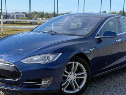 Синий Тесла Модель С, объемом двигателя 0 л и пробегом 78 тыс. км за 11600 $, фото 1 на Automoto.ua