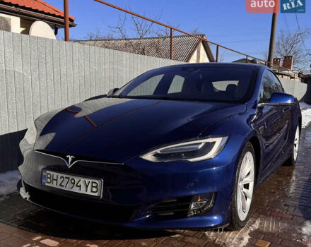 Синій Тесла Модель С, об'ємом двигуна 0 л та пробігом 252 тис. км за 13700 $, фото 1 на Automoto.ua