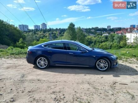 Синій Тесла Модель С, об'ємом двигуна 0 л та пробігом 170 тис. км за 17500 $, фото 1 на Automoto.ua