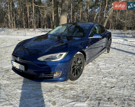 Синій Тесла Модель С, об'ємом двигуна 0 л та пробігом 150 тис. км за 18500 $, фото 1 на Automoto.ua
