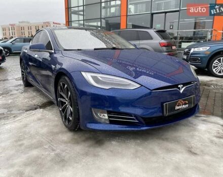 Синий Тесла Модель С, объемом двигателя 0 л и пробегом 145 тыс. км за 18500 $, фото 1 на Automoto.ua