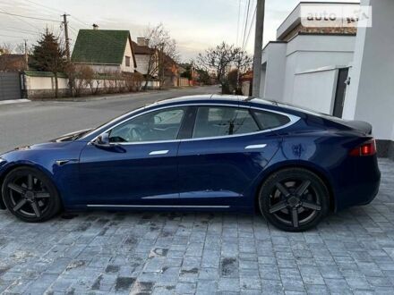 Синій Тесла Модель С, об'ємом двигуна 0 л та пробігом 90 тис. км за 22000 $, фото 1 на Automoto.ua