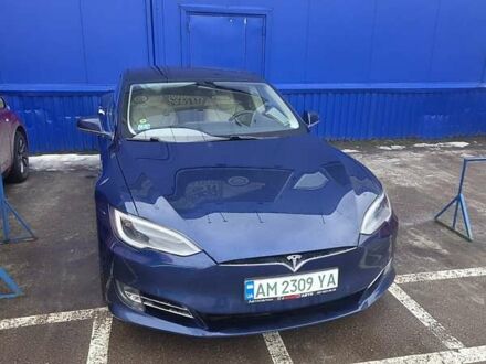 Синій Тесла Модель С, об'ємом двигуна 0 л та пробігом 138 тис. км за 22000 $, фото 1 на Automoto.ua