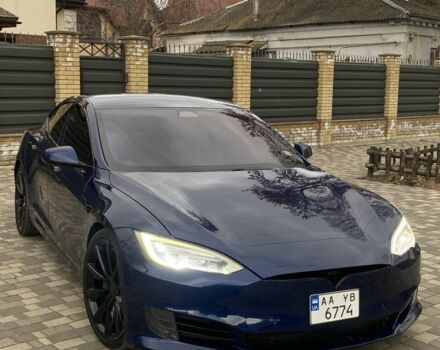 Синий Тесла Модель С, объемом двигателя 0 л и пробегом 195 тыс. км за 17450 $, фото 1 на Automoto.ua