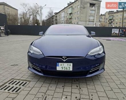 Синий Тесла Модель С, объемом двигателя 0 л и пробегом 220 тыс. км за 16000 $, фото 1 на Automoto.ua
