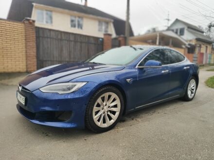 Синий Тесла Модель С, объемом двигателя 0 л и пробегом 123 тыс. км за 17750 $, фото 1 на Automoto.ua