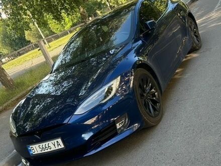 Синій Тесла Модель С, об'ємом двигуна 0 л та пробігом 106 тис. км за 16700 $, фото 1 на Automoto.ua