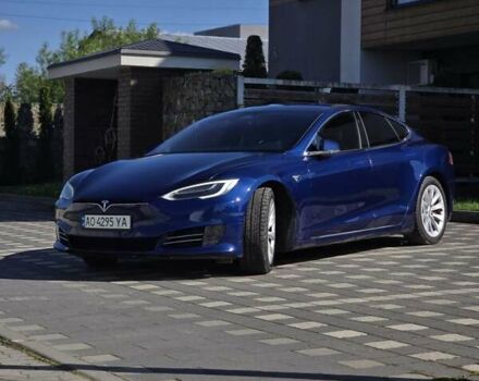 Синий Тесла Модель С, объемом двигателя 0 л и пробегом 165 тыс. км за 16990 $, фото 1 на Automoto.ua
