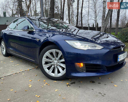 Синій Тесла Модель С, об'ємом двигуна 0 л та пробігом 115 тис. км за 22700 $, фото 1 на Automoto.ua