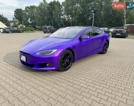 Синий Тесла Модель С, объемом двигателя 0 л и пробегом 117 тыс. км за 24500 $, фото 1 на Automoto.ua