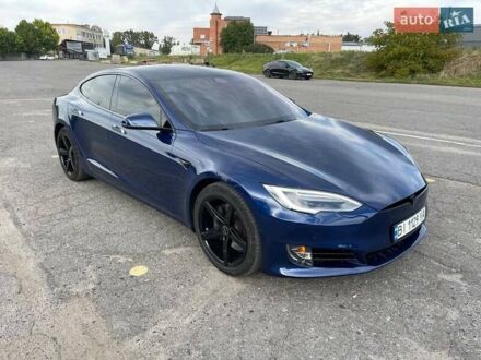 Синій Тесла Модель С, об'ємом двигуна 0 л та пробігом 111 тис. км за 23500 $, фото 1 на Automoto.ua