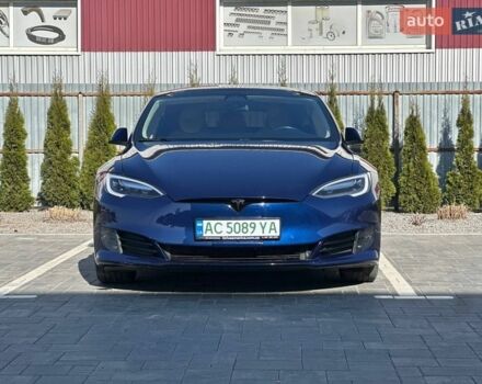 Синий Тесла Модель С, объемом двигателя 0 л и пробегом 128 тыс. км за 15300 $, фото 1 на Automoto.ua