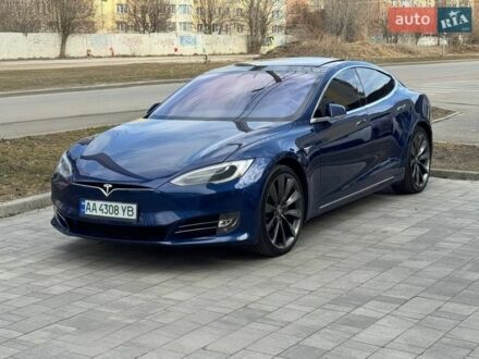Синій Тесла Модель С, об'ємом двигуна 0 л та пробігом 119 тис. км за 21500 $, фото 1 на Automoto.ua