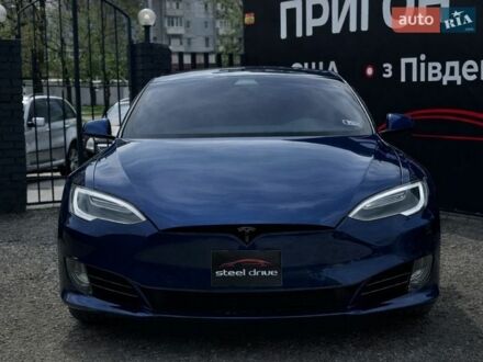 Синий Тесла Модель С, объемом двигателя 0 л и пробегом 194 тыс. км за 18499 $, фото 1 на Automoto.ua