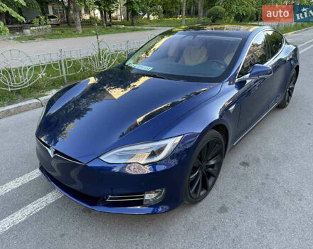Синий Тесла Модель С, объемом двигателя 0 л и пробегом 147 тыс. км за 23333 $, фото 1 на Automoto.ua