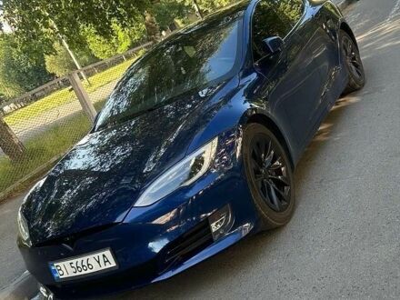 Синий Тесла Модель С, объемом двигателя 0 л и пробегом 106 тыс. км за 16500 $, фото 1 на Automoto.ua