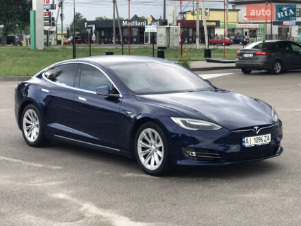 Синий Тесла Модель С, объемом двигателя 0 л и пробегом 253 тыс. км за 18500 $, фото 1 на Automoto.ua