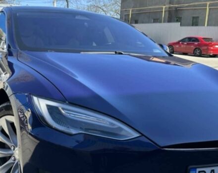 Синий Тесла Модель С, объемом двигателя 0 л и пробегом 155 тыс. км за 19500 $, фото 1 на Automoto.ua