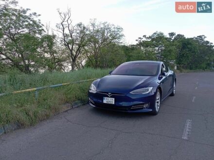 Синій Тесла Модель С, об'ємом двигуна 0 л та пробігом 80 тис. км за 23000 $, фото 1 на Automoto.ua