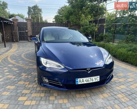 Синій Тесла Модель С, об'ємом двигуна 0 л та пробігом 134 тис. км за 20000 $, фото 1 на Automoto.ua