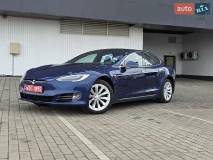Синій Тесла Модель С, об'ємом двигуна 0 л та пробігом 219 тис. км за 15899 $, фото 1 на Automoto.ua