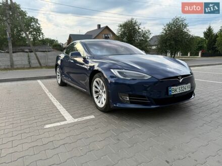 Синий Тесла Модель С, объемом двигателя 0 л и пробегом 71 тыс. км за 24500 $, фото 1 на Automoto.ua