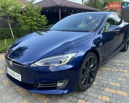 Синій Тесла Модель С, об'ємом двигуна 0 л та пробігом 134 тис. км за 20000 $, фото 1 на Automoto.ua