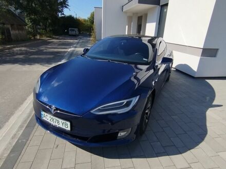 Синий Тесла Модель С, объемом двигателя 0 л и пробегом 217 тыс. км за 15600 $, фото 1 на Automoto.ua