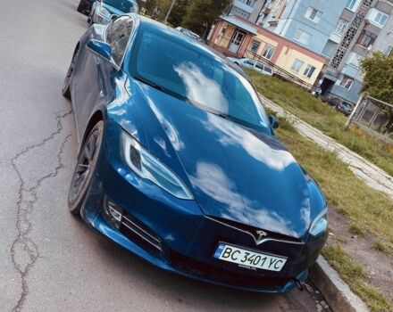 Синій Тесла Модель С, об'ємом двигуна 0 л та пробігом 105 тис. км за 26000 $, фото 1 на Automoto.ua