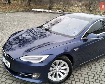 Синий Тесла Модель С, объемом двигателя 0 л и пробегом 183 тыс. км за 20900 $, фото 1 на Automoto.ua
