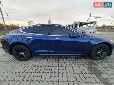 Синий Тесла Модель С, объемом двигателя 0 л и пробегом 130 тыс. км за 25000 $, фото 1 на Automoto.ua