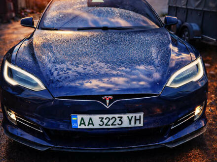 Синій Тесла Модель С, об'ємом двигуна 0 л та пробігом 101 тис. км за 22000 $, фото 1 на Automoto.ua