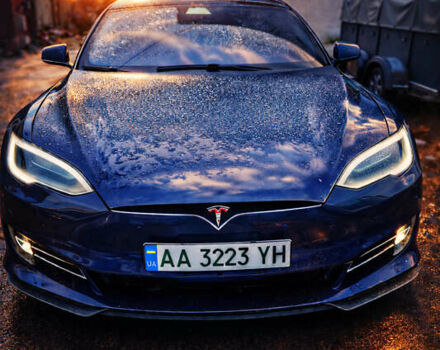 Синій Тесла Модель С, об'ємом двигуна 0 л та пробігом 101 тис. км за 22000 $, фото 1 на Automoto.ua