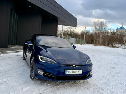 Синій Тесла Модель С, об'ємом двигуна 0 л та пробігом 111 тис. км за 21500 $, фото 1 на Automoto.ua