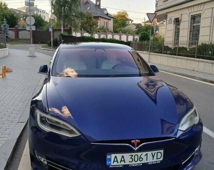 Синій Тесла Модель С, об'ємом двигуна 0 л та пробігом 54 тис. км за 32000 $, фото 1 на Automoto.ua