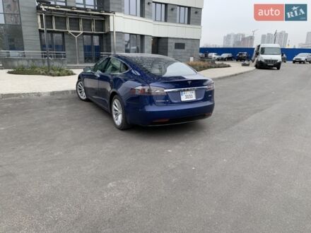 Синий Тесла Модель С, объемом двигателя 0 л и пробегом 17 тыс. км за 45700 $, фото 1 на Automoto.ua