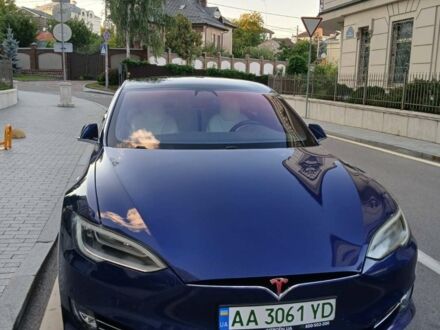 Синій Тесла Модель С, об'ємом двигуна 0 л та пробігом 54 тис. км за 26999 $, фото 1 на Automoto.ua