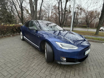 Синій Тесла Модель С, об'ємом двигуна 0 л та пробігом 43 тис. км за 21500 $, фото 1 на Automoto.ua