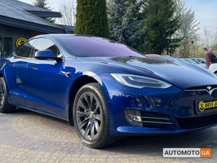 Тесла Модель С 2019 в Львове на Automoto.ua Синий Тесла Модель С, объемом двигателя 100 л и пробегом 89 тыс. км за 36499 $, фото 1 на Automoto.ua